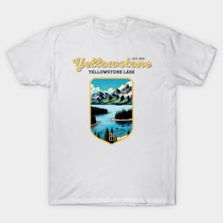 USA - NATIONAL PARK - YELLOWSTONE - Yellowstone Lake - 8 T-Shirt